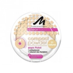 Manhattan Clearface Compact 77 Natural. 9g. Puder.