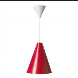 Lampa IKEA 365+ HOTTA, czerwona, nowa.