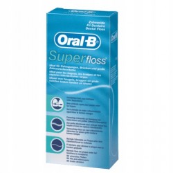 Nić dentystyczna oral-b superfloss super floss