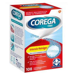 Tabletki do protez Corega Tabs. 108 sztuk