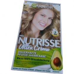 Garnier Nutrisse Creme nr 8, wcześniejszy numer - 80, blond. Farba do włosów